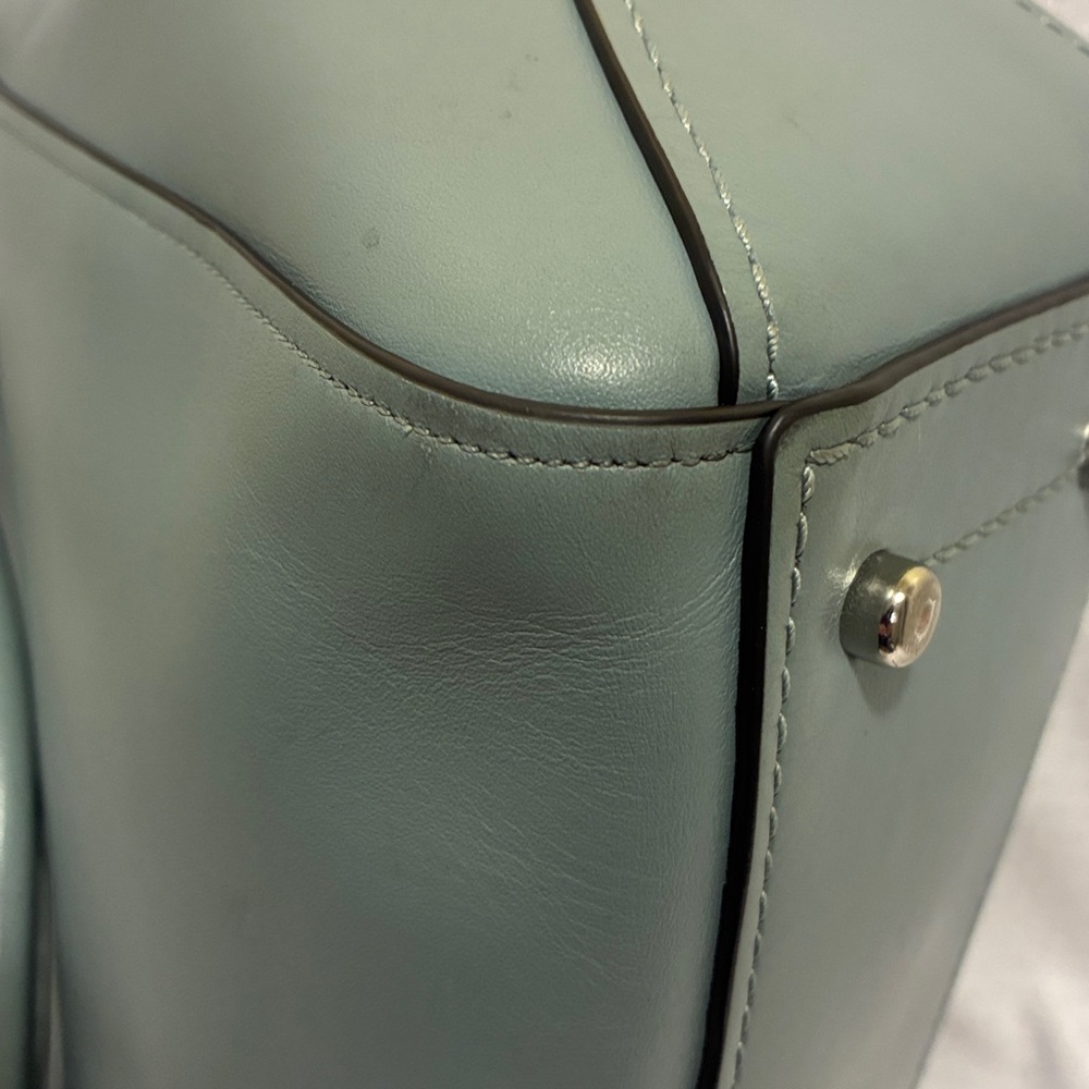 Coach Grace Satchel in Cornflower EUC Price NEW PRICE!! - Picture 11 of 16